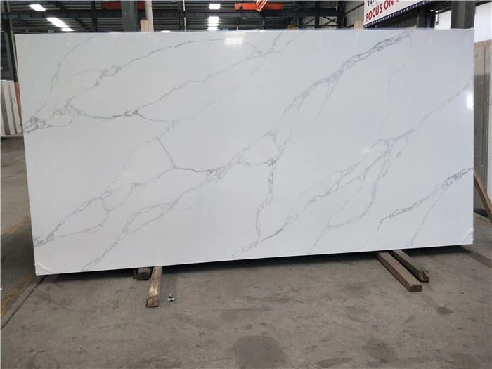 Calacatta unique quartz for wall covering