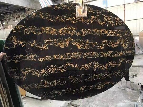 Meja Atas Marmar Hitam