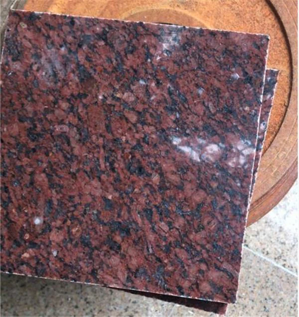 Ruby Red Granite Slab
