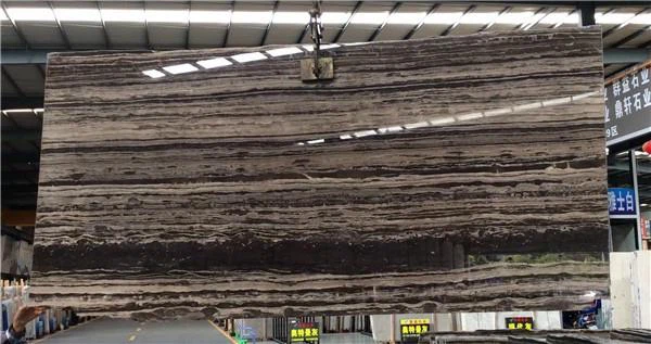 Zebra Brown marble tile for wall