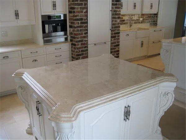 Kaunter Dapur Marble Crema Marfil