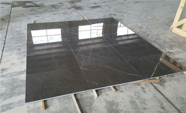 Dark grey marble floor tile Pietra Grey(001)