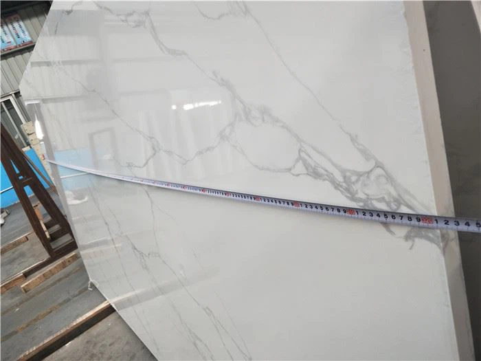 Calacatta sponda quartz cosmos kitchen top