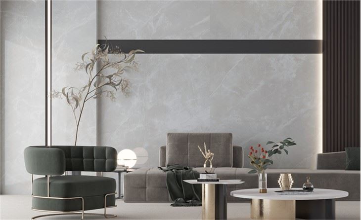 Grey patio porcelain paving slabs for wall