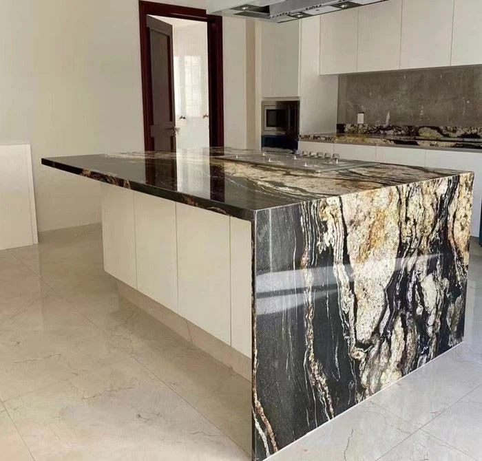 magma black granite countertops for kitchen