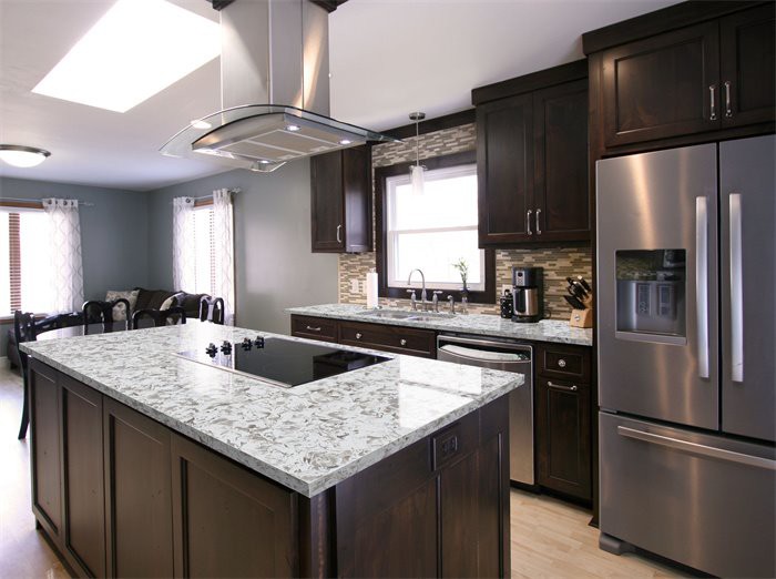 Romano White Quartz Countertop