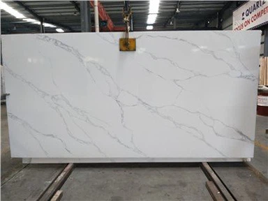 Calacatta Rocky Quartz Countertop