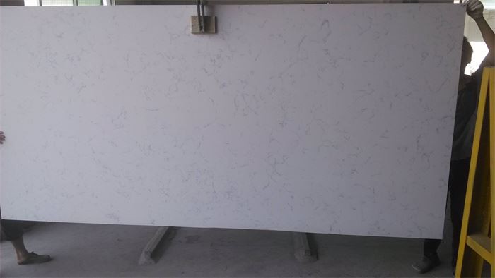 vega white quartz slab