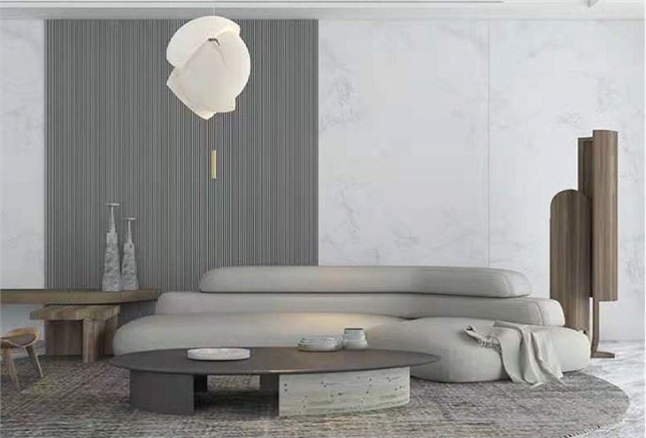 White porcelain paving slabs Invisible for wall