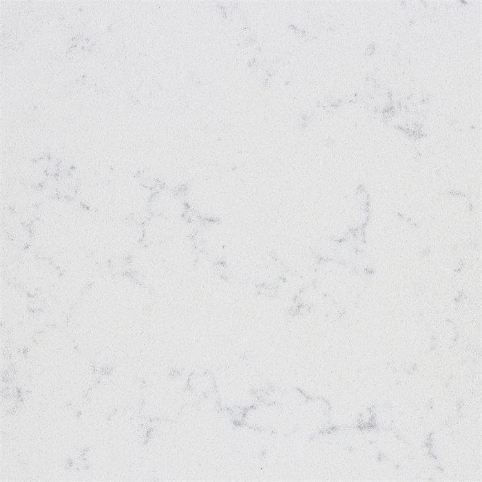 white quartz with grey speckles polised slab