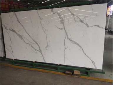 Batu Kaca Terhablur Nano Putih Calacatta