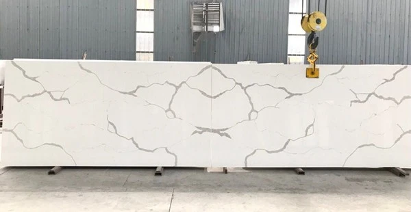 gold vein quartz slabs book match