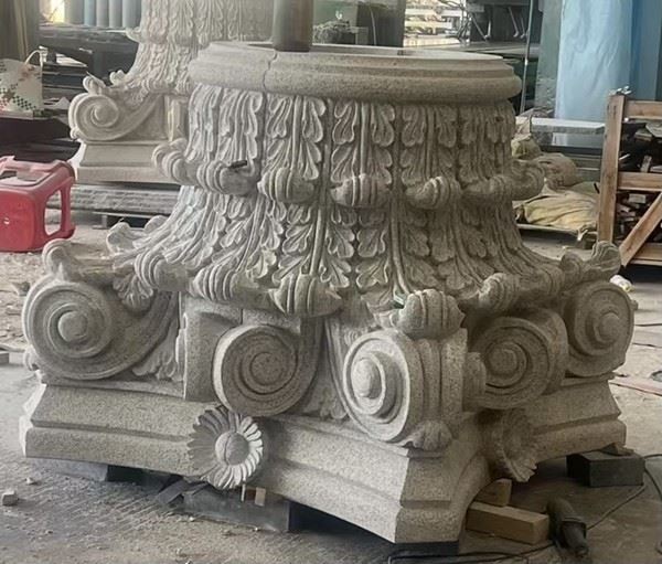 granite stone pillars