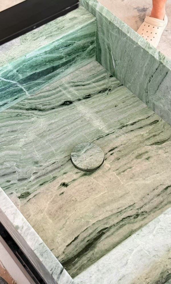 Green Marble Bathroom Vanitys