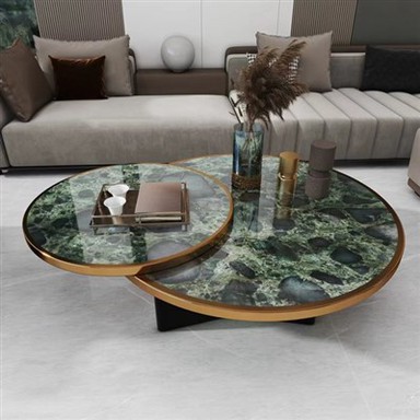 Jadual Kuarzit Palladium Smeraldo