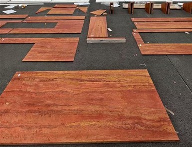 Jubin Travertine Merah